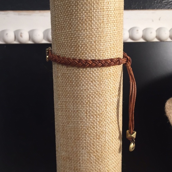 Fossil Leather Bracelet - Picture 2 of 4